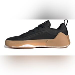 Adidas by Stella McCartney Black and Tan Sneakers.